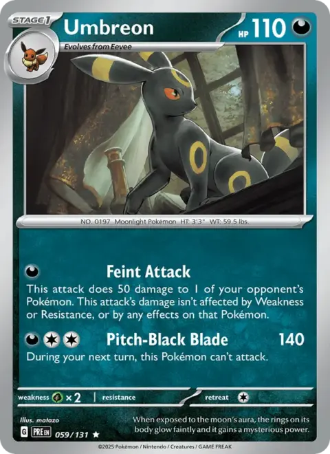 Umbreon — Prismatic Evolutions 059/131 (Holo)