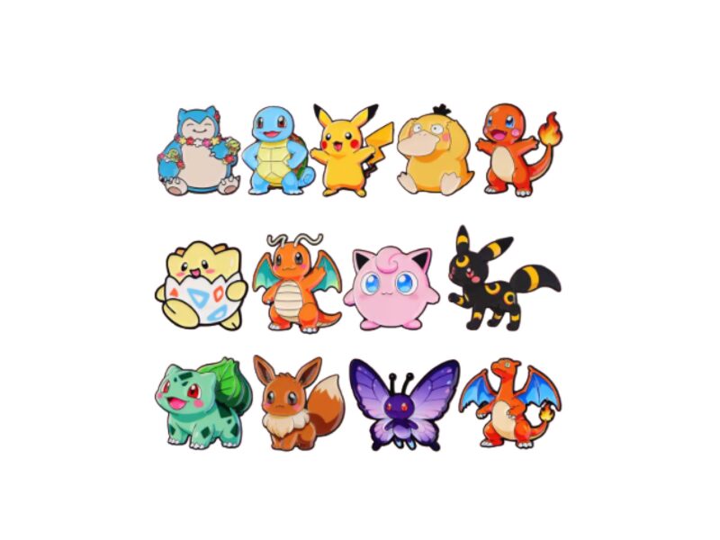 Pin Metálico Pokémon (Surtido)