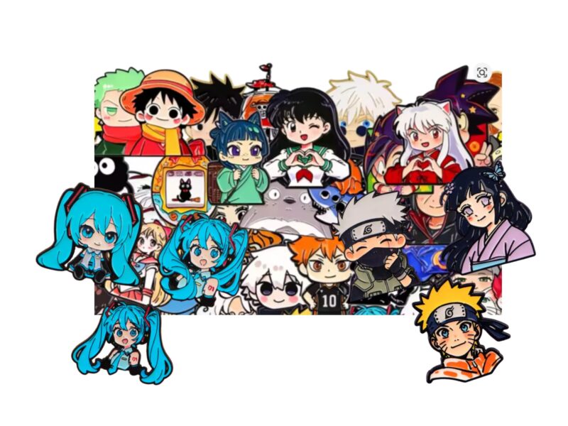 Pin Metálico Anime Variado (Surtido)