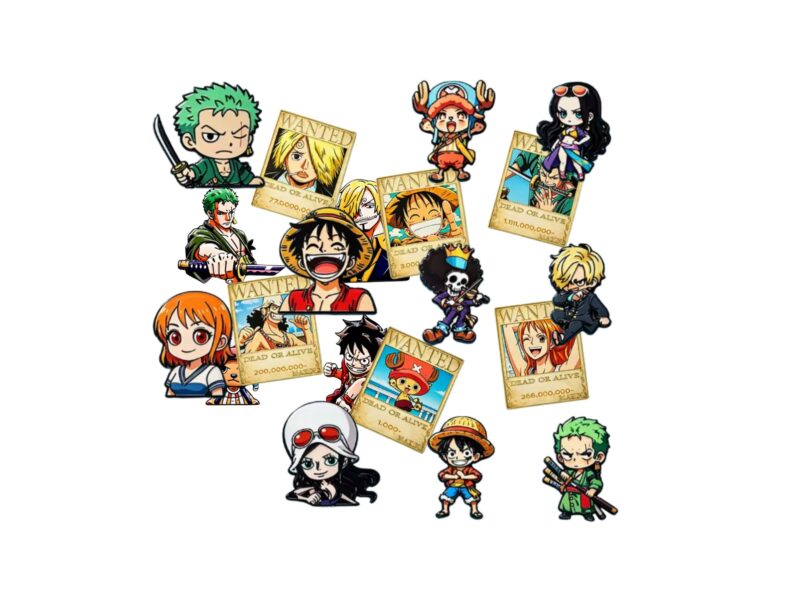 Pin Metálico One Piece (Surtido)