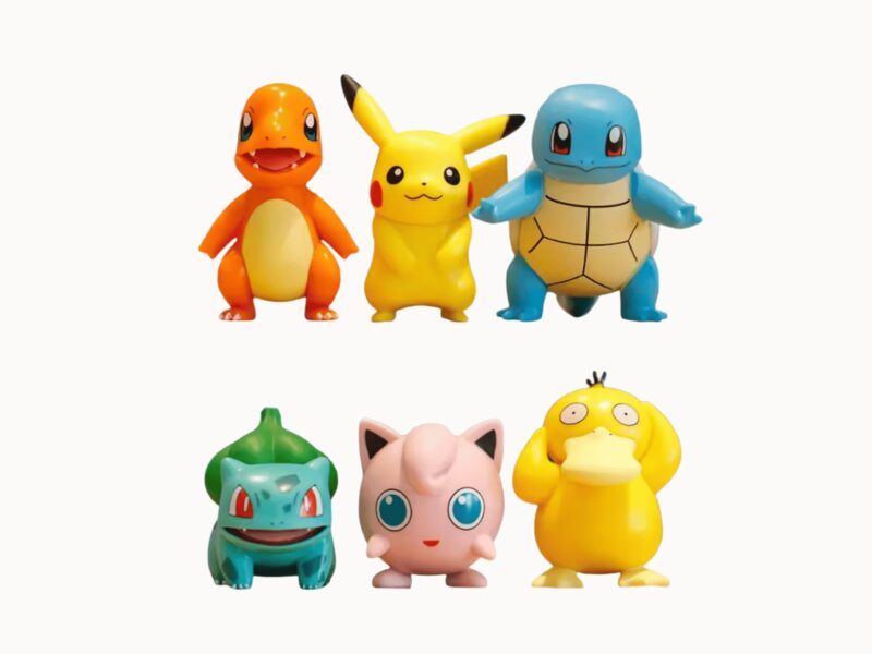 Mini Figura Plástico Pokémon (Surtido)